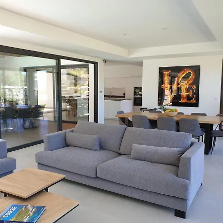 M1 Villa Splendide De Haut Standing 12 Pers Piscine Chauffee Vue Mer *