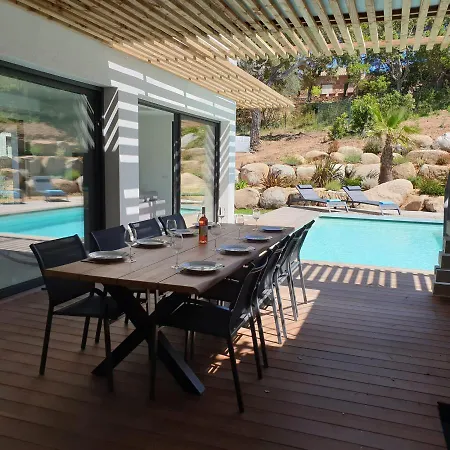 M1 Villa Splendide De Haut Standing 12 Pers Piscine Chauffee Vue Mer Villa Sainte-Lucie de Porto-Vecchio