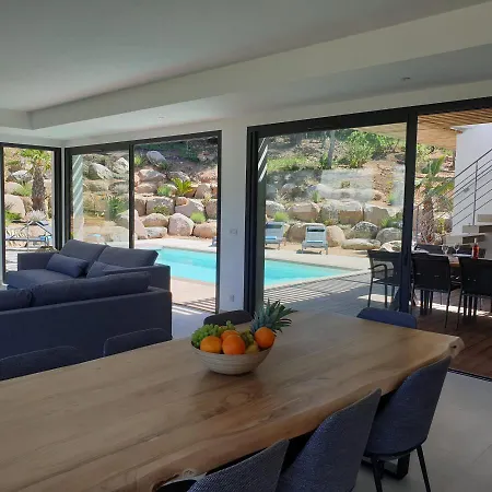 M1 Villa Splendide De Haut Standing 12 Pers Piscine Chauffee Vue Mer Villa *