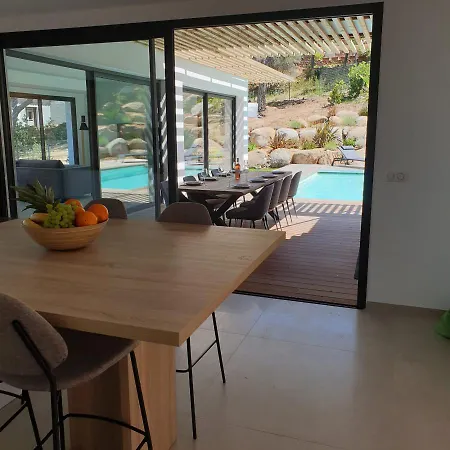 Villa M1 Villa Splendide De Haut Standing 12 Pers Piscine Chauffee Vue Mer Sainte-Lucie de Porto-Vecchio